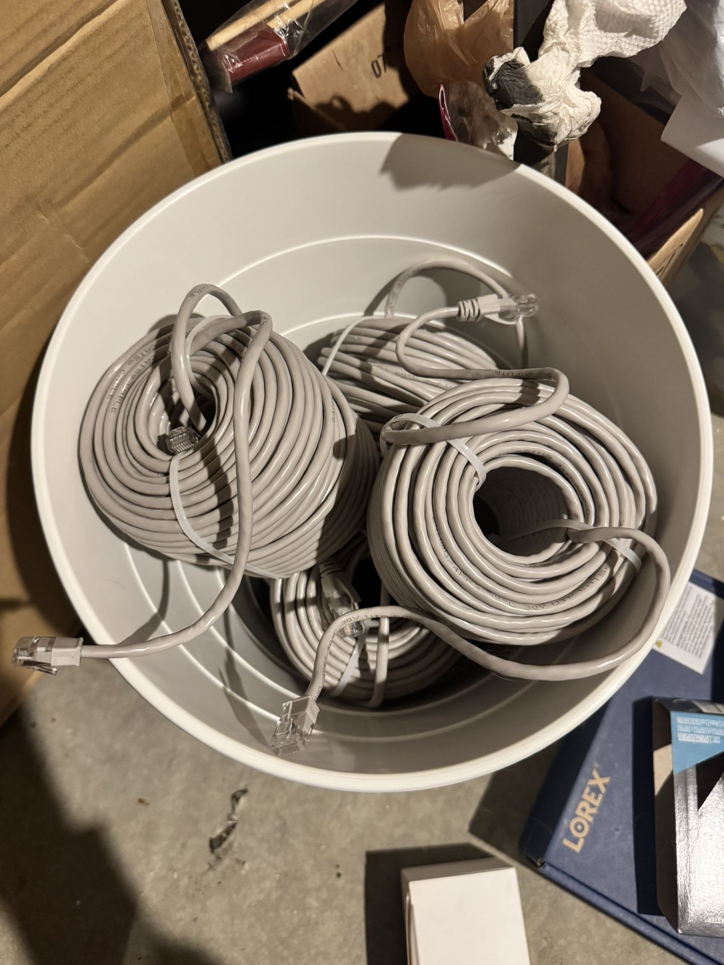 5 CAT5 cables (500’)