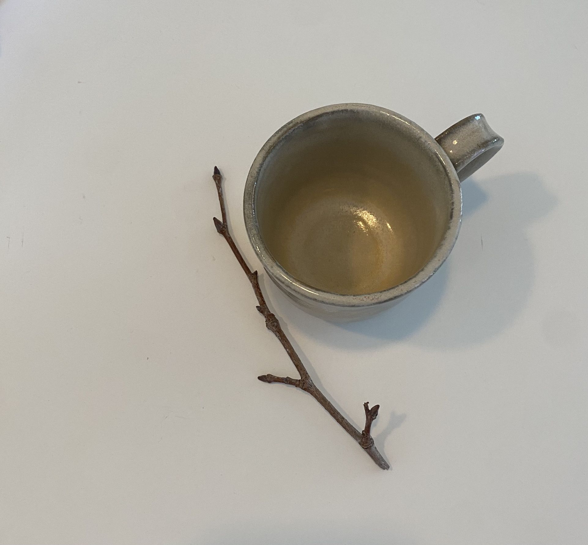 Vintage Antique Pottery Mug