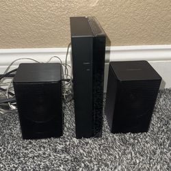 Samsung SWA-8500 Wireless Rear Speaker Kit Left & Right - PS-KS1-1 - Black