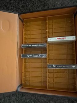 Vintage Cassette Cary Case holds 30 tapes