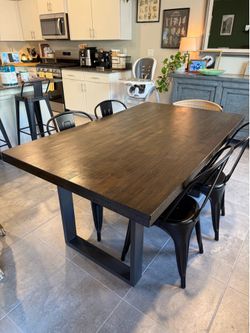 Wood table