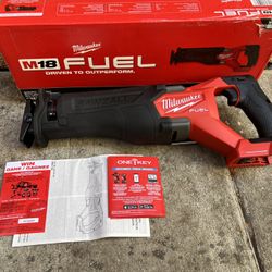 Milwaukee M18 FUEL GEN-2 18V Lithium-Ion Brushless Cordless SAWZALL Reciprocating Saw (Tool-Only)