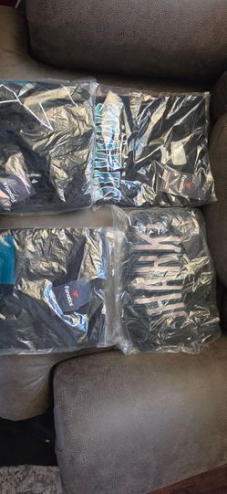 Brand new fanatics sharks shirts