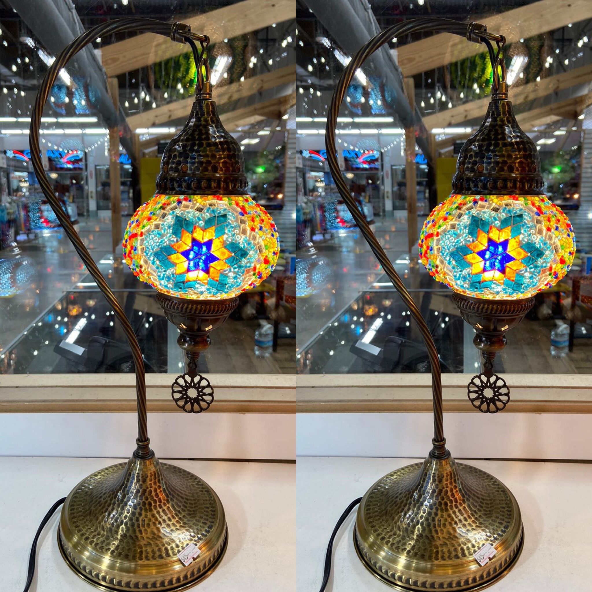 Turkish Table Lamp Set Of 2