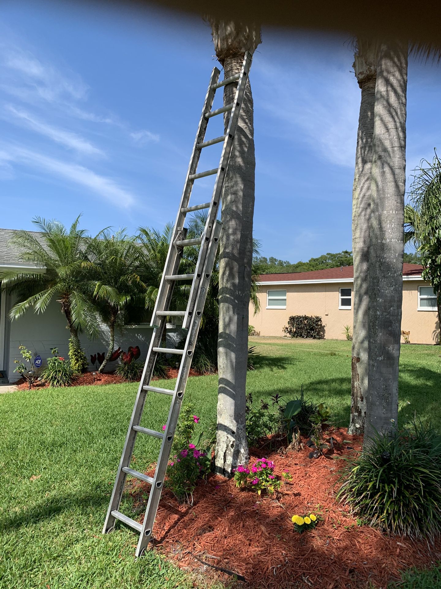 16 foot extension ladder in excellent condition oh