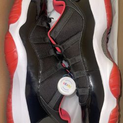 Jordan 11 Low Bred Ds $230 (firm) Size 13.5