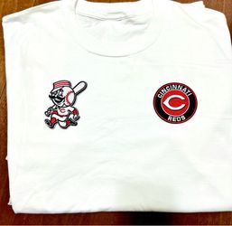 white cincinnati red shirt