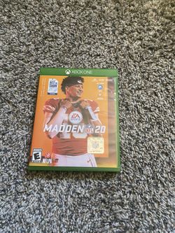 3 XBOX ONE GAMES Madden 20/19 2k19
