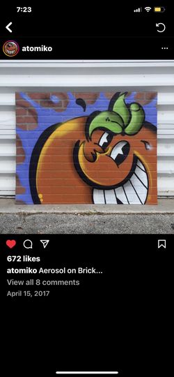 Original 2017 ATOMIKO CANVAS