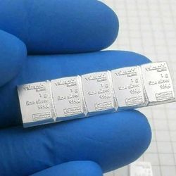 5 Gram Pure Silver .999 Investment Silver Bundle Of 5pcs. [1g Bars] X5