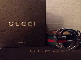 Authentic men's Gucci belt