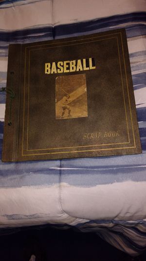 Photo Baseball scrape book Street and Smith. Around 1959