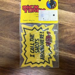 Vintage Disney Dick Tracy collectible patch