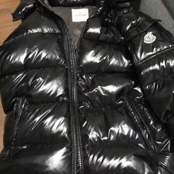 Black Monclear Puffer Jacket