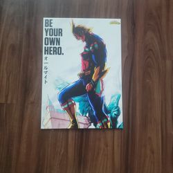 All Might Magnetic Poster