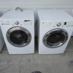 LG TROMM Washing Machine & And Electric Dryer Clothes Appliance Secadora Lavadora