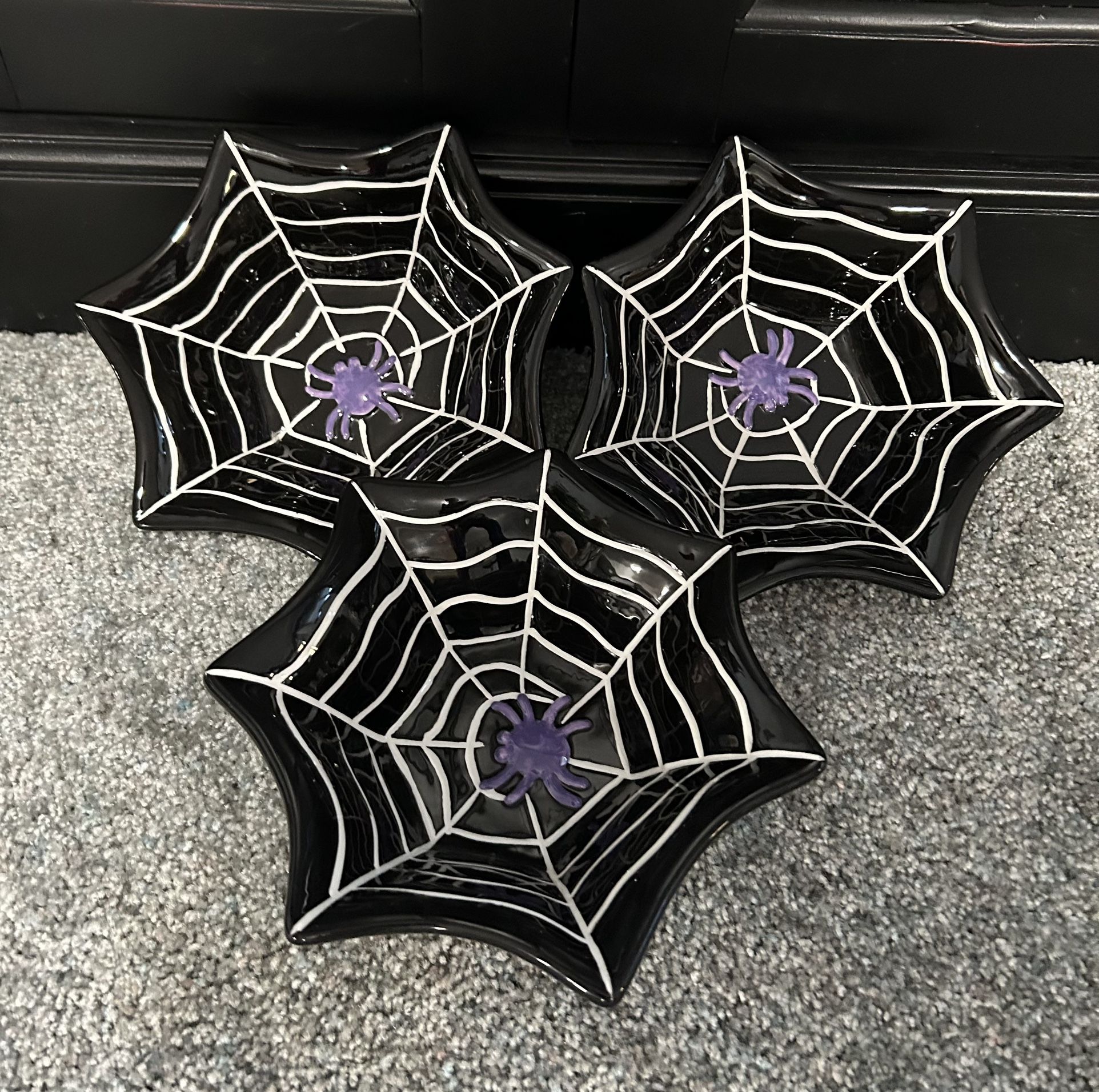 Six Halloween Candy Dishes