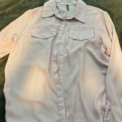 Lavender Button Up