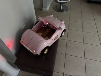 Our Generation In the Driver Seat Pink Convertible for 18" Dolls. Used in good condition