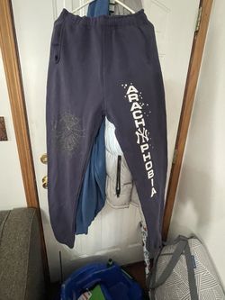 SP5DER Arach NY Phobia Sweatpants Navy Blue