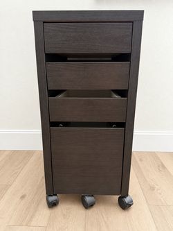 IKEA MICKE Drawer Unit *Black-Brown