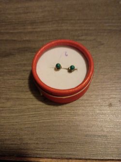 Small Jade Ball Earrings 