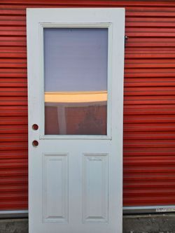 Metal Single Front Door