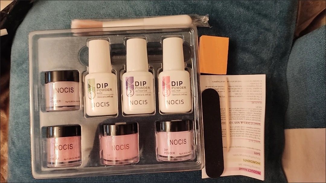 NOCIS Nail Art 11pcs 4 3 Dipping Powder Set-19