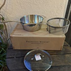 Princess House Cookware 6 Qt. Fryer  New In Box