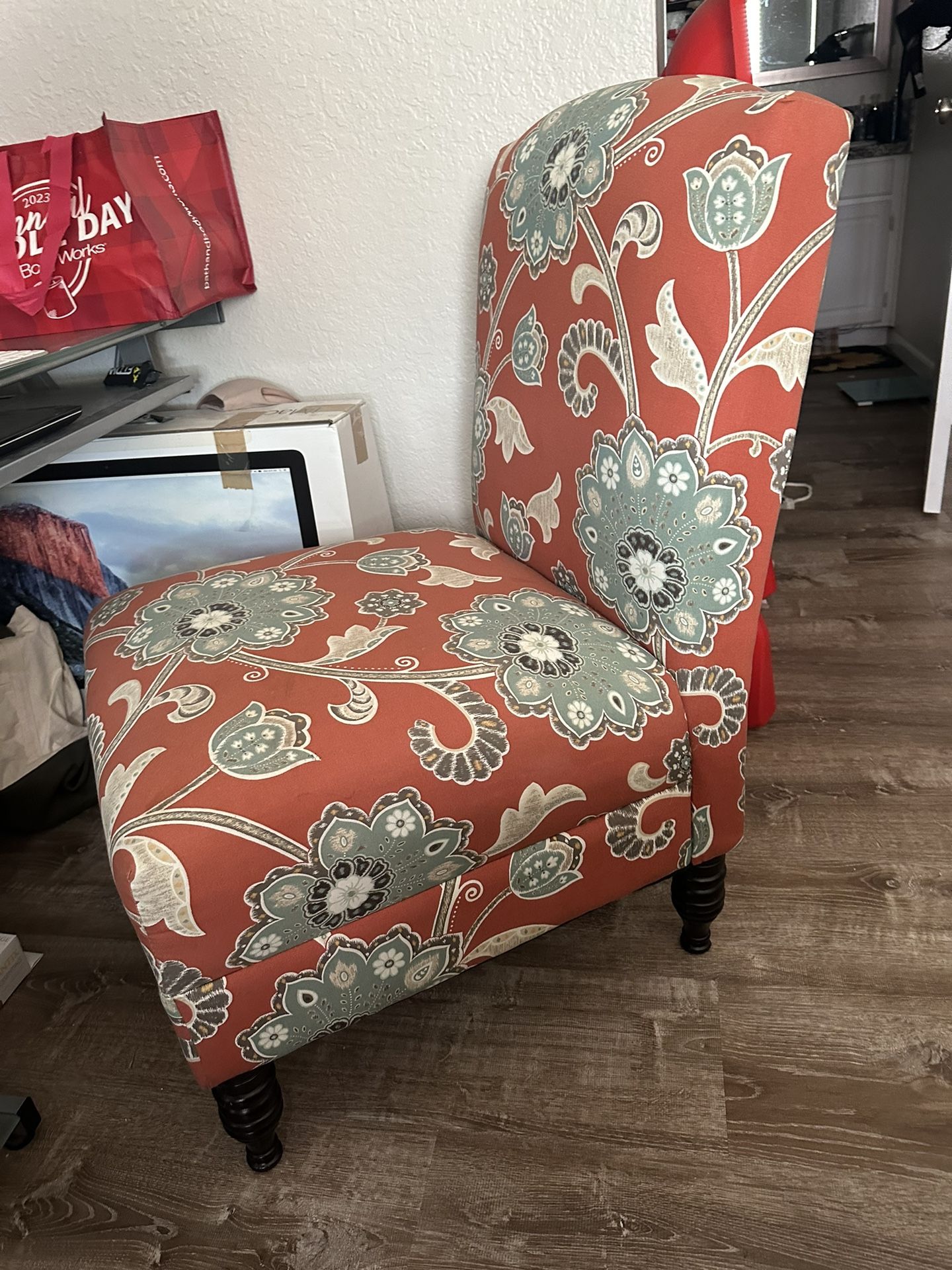 Comfy Floral Chair