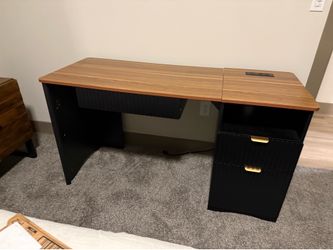 Office Desk with Power Outlet