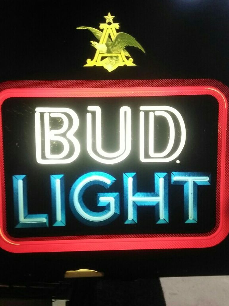 Vintage Bud Light Sign