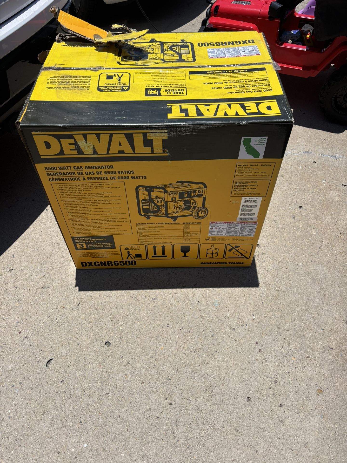 Dewalt Gas Generator NEW IN Box