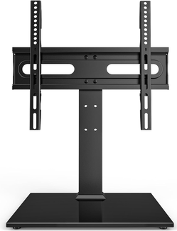 Universal TV Stand  Table Top TV Stand for 27-60 inch 9 Level Height Adjustable TV Base Stand