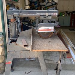 Craftsman Radial Saw 