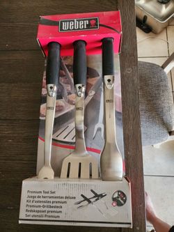 Weber Premium BBQ Grill Tool Set