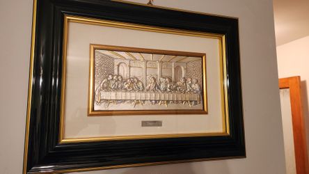 The Last Supper artwork. Made in Italy