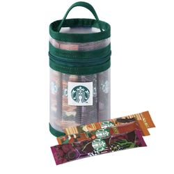 New Starbucks collectible 21-stick via assortment in mesh pouch gift set