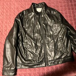 Leather jacket 