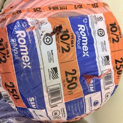250 ft. 10/2 Solid Romex SIMpull CU NM-B W/G Wire