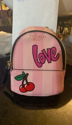 Victoria secret mini bag pack keychain
