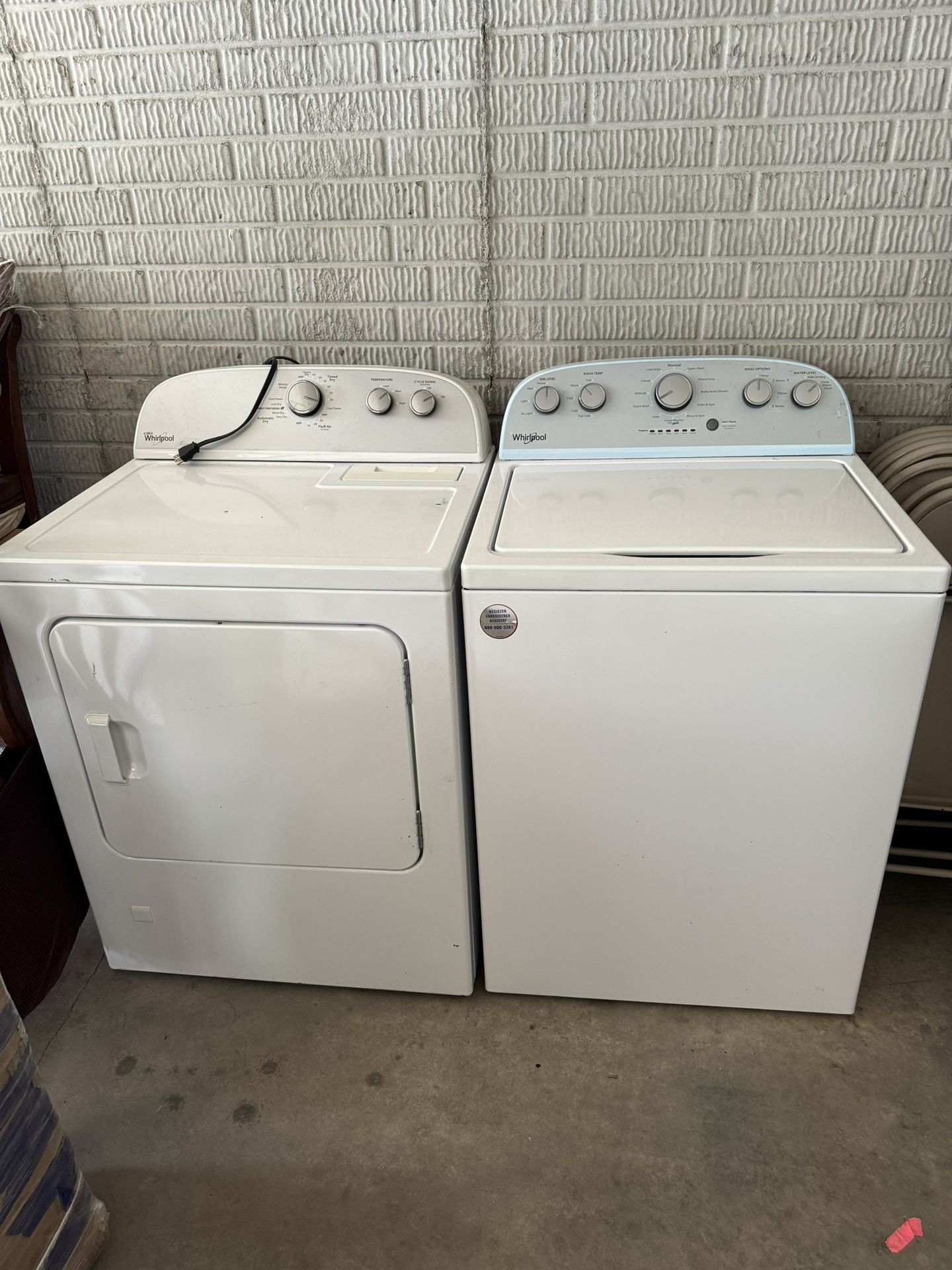 Whirlpool Washer