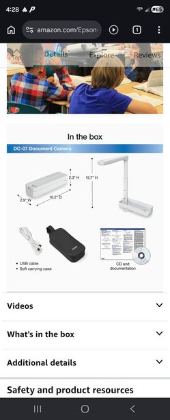 Epson Document Camera