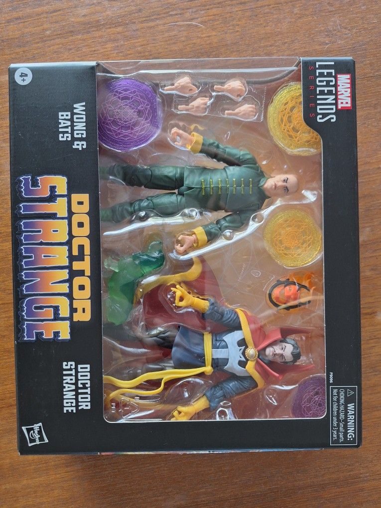Hasbro Marvel Lengends Series Doctor Strange Wong & Bats 2 Pack Toy Action Figure