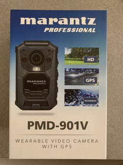 Marantz Professional Wearable Video Camera with GPS PMD-901V