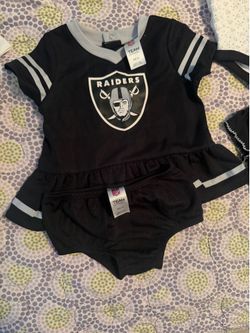 Raiders baby  girls outfit