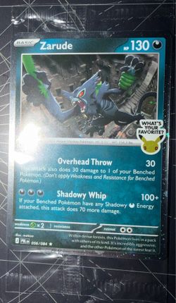 Zarude Pokémon Promo “What’s Your Favorite?” 056/084