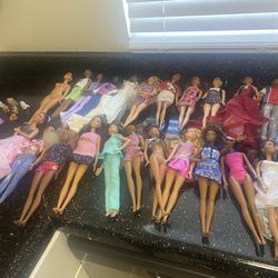 Barbie collection. 