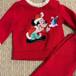 Disney Baby Mickey Mouse Christmas Pijamas