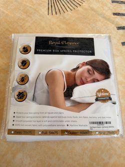 Royal Elegance Premium Box Spring Protector – Queen